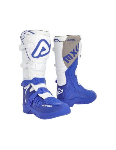 BOTAS ACERBIS X-TEAM Blanco/azul