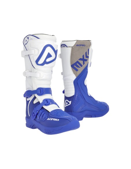BOTAS ACERBIS X-TEAM Blanco/azul