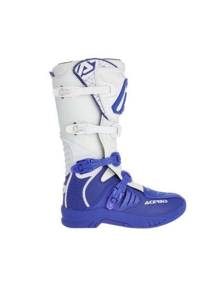 BOTAS ACERBIS X-TEAM Blanco/azul