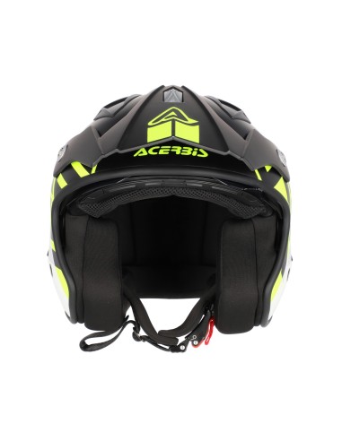 Casco Acerbis Jet ARIA Negro/fluor