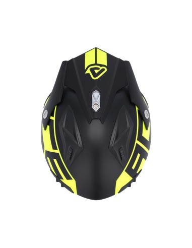 Casco Acerbis Jet ARIA Negro/fluor