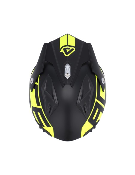 Casco Acerbis Jet ARIA Negro/fluor
