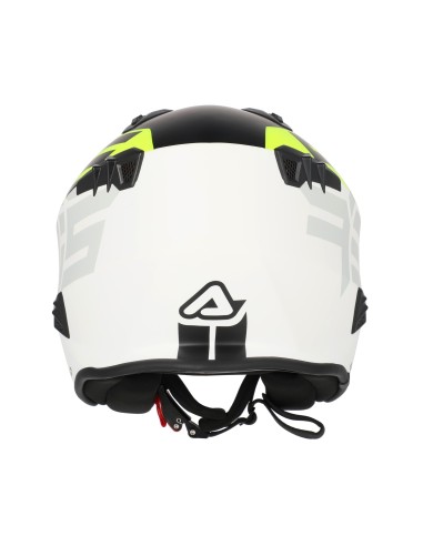 Casco Acerbis Jet ARIA Negro/fluor