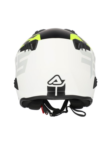 Casco Acerbis Jet ARIA Negro/fluor